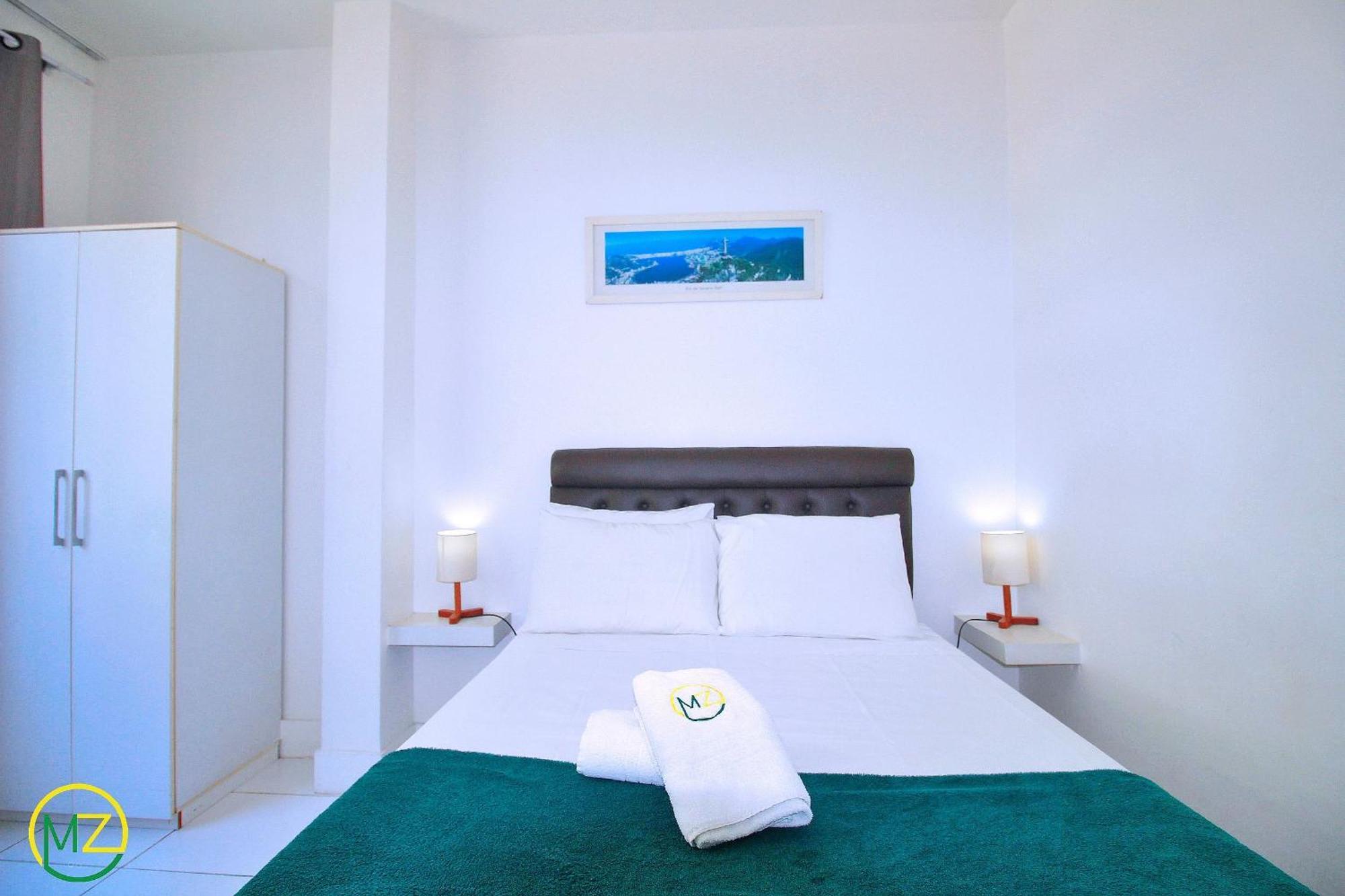 Studio vista mar para 4 pessoas em Copacabana Rio de Janeiro Exterior foto